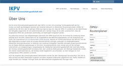 Desktop Screenshot of ikpv.de